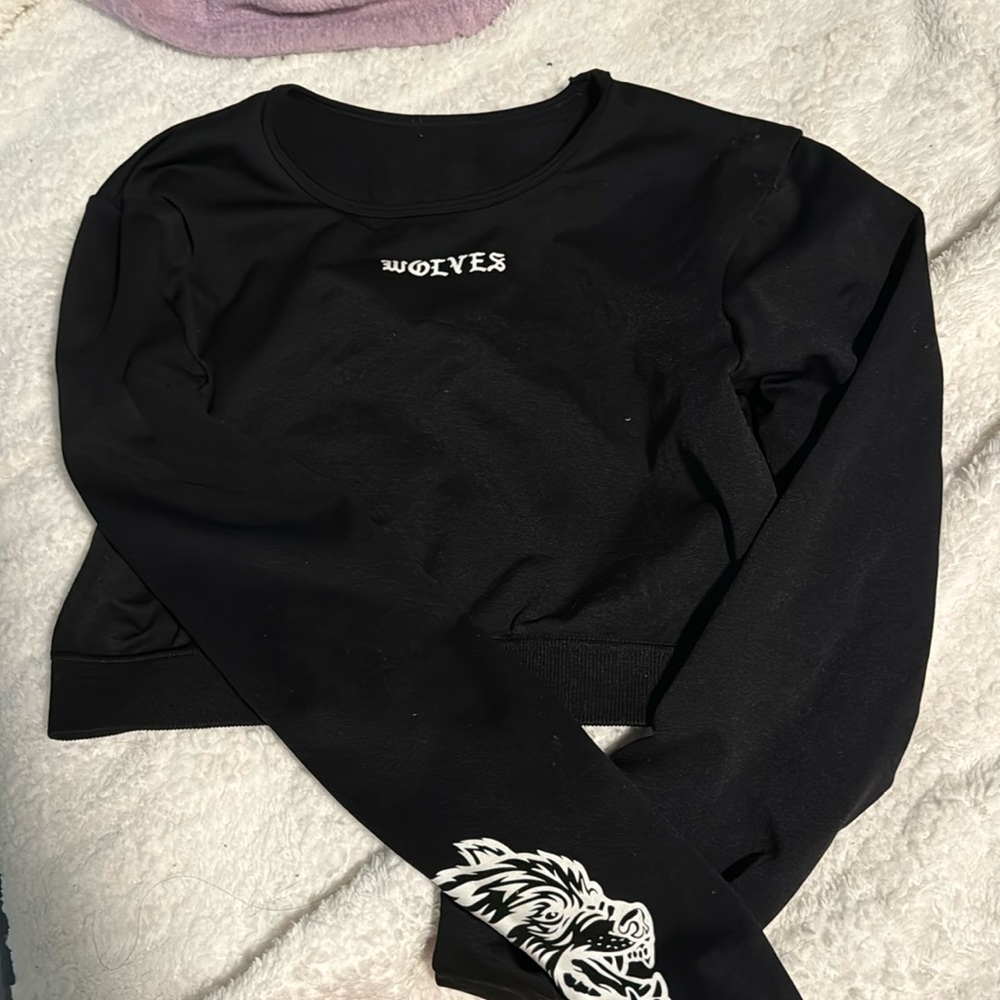 darcsport cropped long sleeve